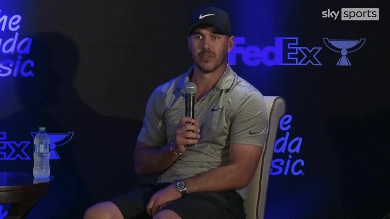 Brooks Koepka says we haven't heard of the end of a proposed Saudi-backed golf league and that one of them 