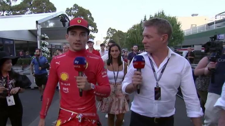 Charles Leclerc has been stunned by Ferrari's dominance of Red Bull at the Australian Grand Prix and wants to maintain the momentum for the race at home in Imola.