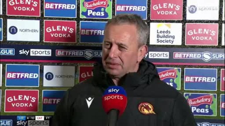 Steve McNamara, head coach of Catalan Dragons, felt his team deserved to win