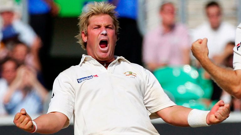 Warren took forty wickets in the 2005 thriller Ashes series, watch them all here