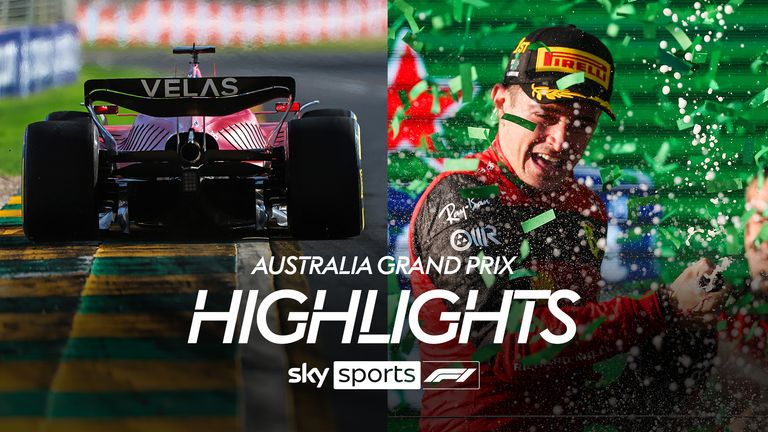 Australian Grand Prix highlights from Albert Park, Melbourne.
