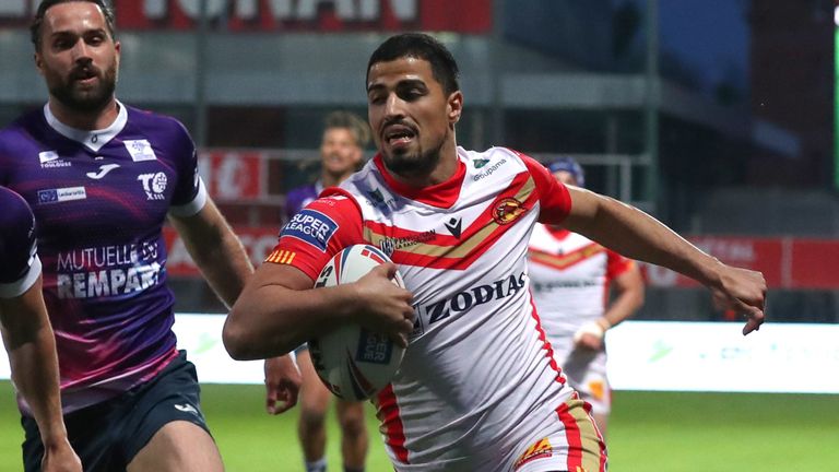 Highlights of the Betfred Super League match between the Catalan Dragons and Toulouse Olympique.