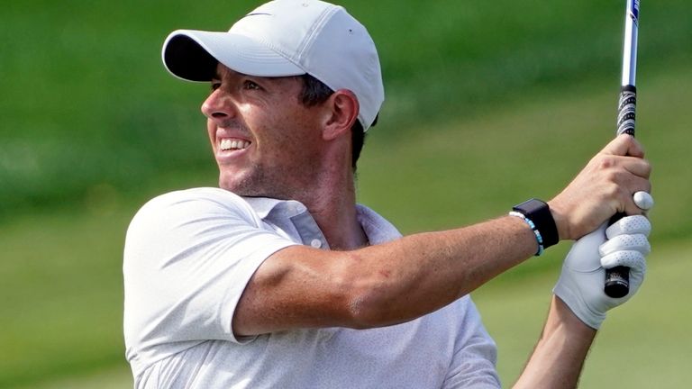 Rory McIlroy struggled in tough conditions at Bay Hill on Saturday