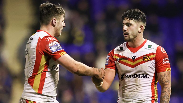 Highlights of the Betfred Super League match between Warrington Wolves and Catalans Dragons