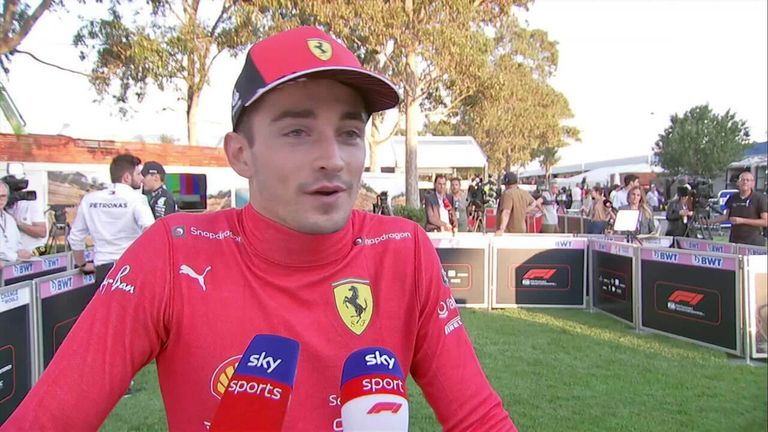Charles Leclerc does not want to think about his driving in the Drivers' Championship and feels that 