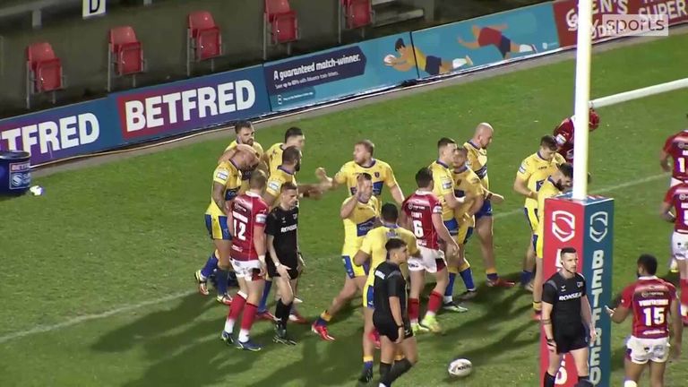Summary of the Betfred Super League match between Salford and Hal K.