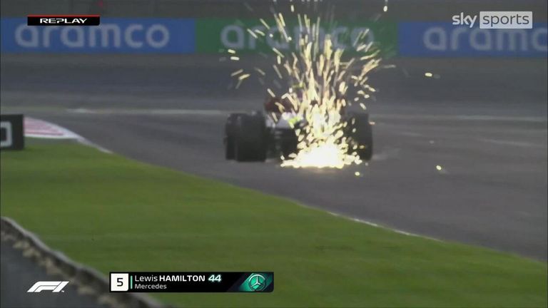Lewis Hamilton still has porpoise from his Mercedes as we head into the final hour of day two testing from Bahrain