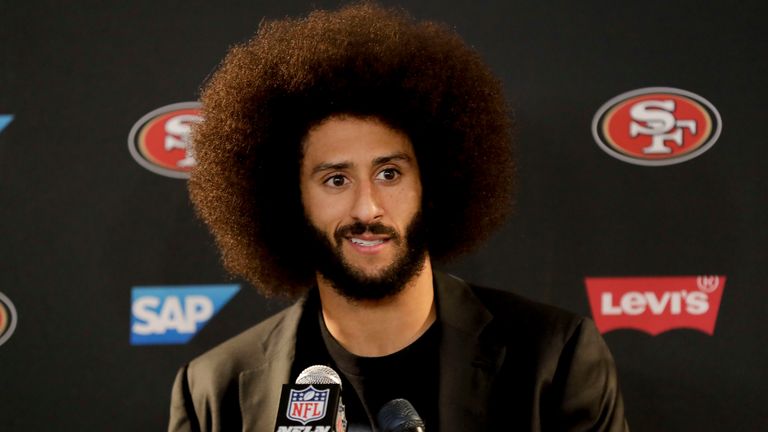 Colin Kaepernick looks forward to returning to the NFL