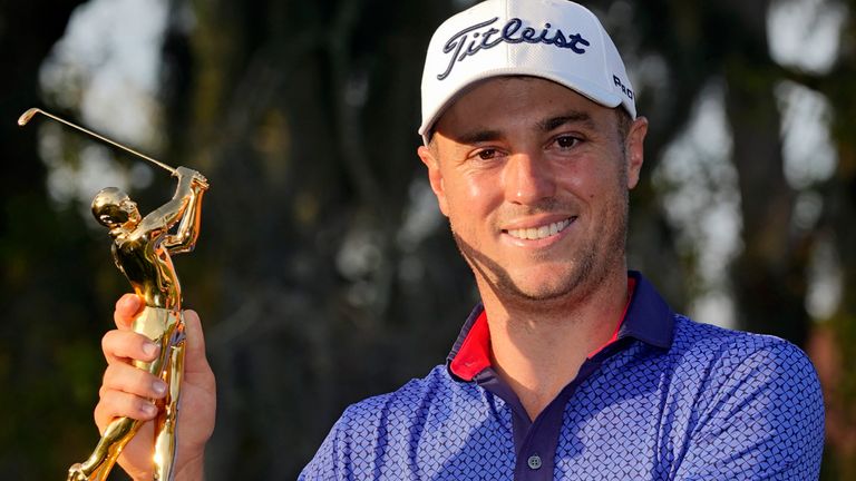 Justin Thomas won The Players award last year