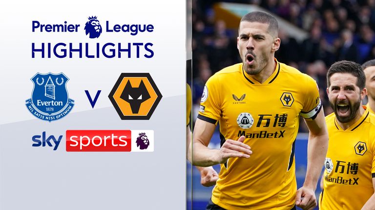 Highlights of the match between Everton and Wolverhampton