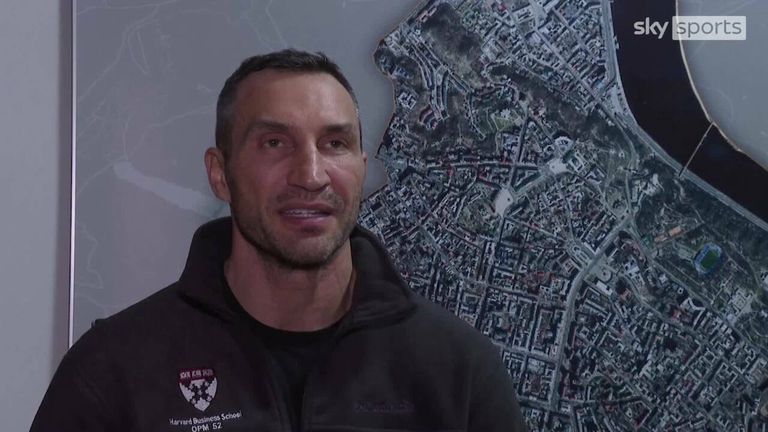 Wladimir Klitschko is ready to fight for Ukraine and says that no one but Ukrainians will decide how to live their lives.