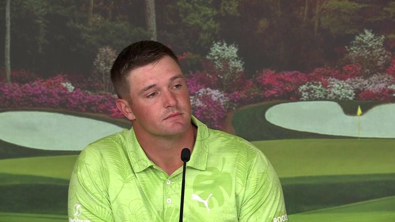 Bryson DeChambeau explains why he wasn't fully fit before the Masters, as well as revealing he had no connection with Phil Mickelson