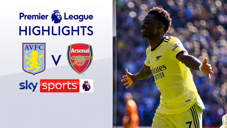 Aston Villa vs Arsenal match highlights