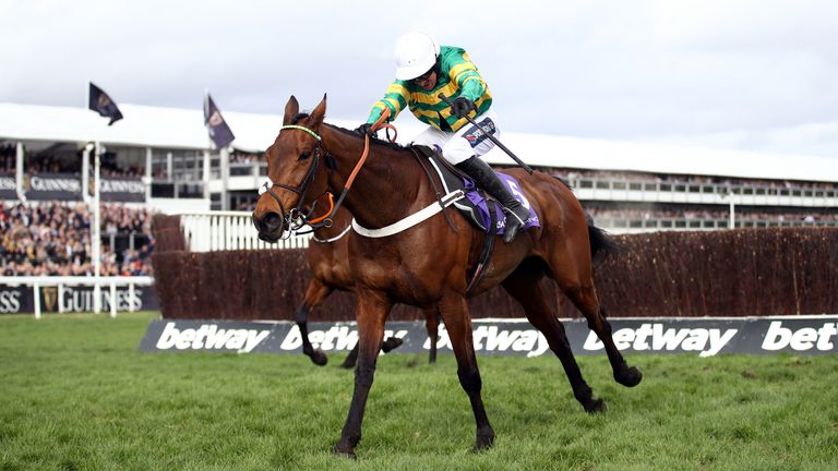 The champ was lifted home to victory by Barry Geraghty at the 2020 RSA Chase.
