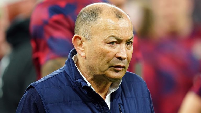 Jones' role as English coach is under pressure after another disappointing campaign at the Six Nations