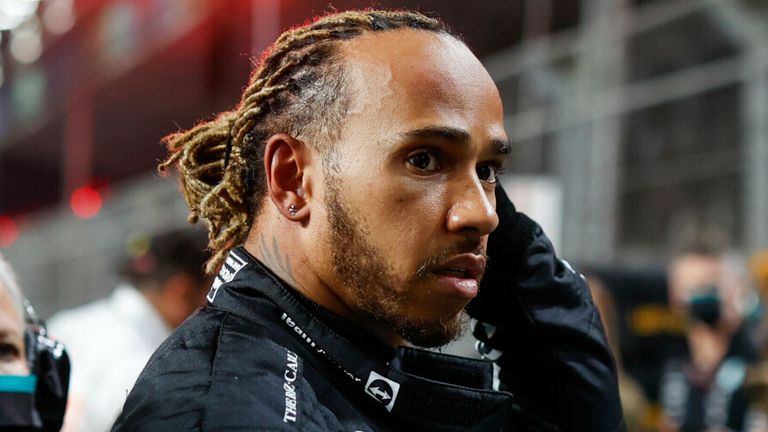 Hamilton scored just one point in the world championship by finishing 10th
