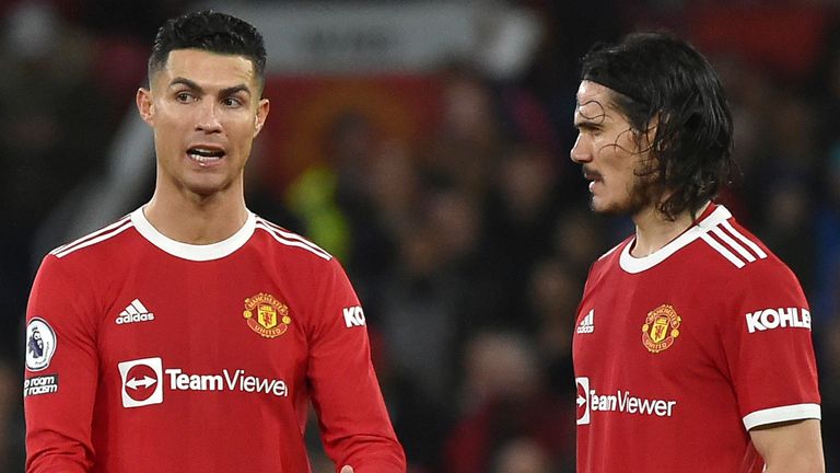 Ronaldo and Cavani