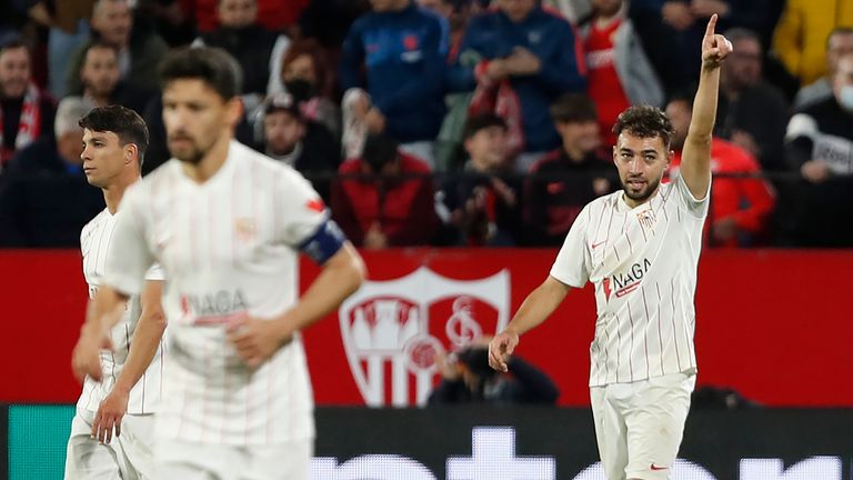 Munir El Haddadi hit in the 60th minute
