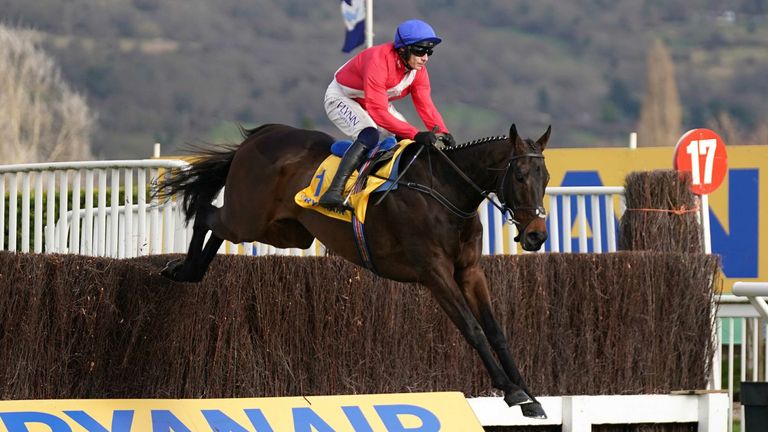 Godo has been ridden by Paul Townend en route to victory in the Ryanair Chase (registered as the Festival Cup) during day three of the Cheltenham Festival at Cheltenham Racecourse.  Photo date: Thursday, March 17, 2023.