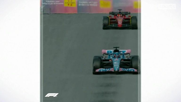 Ferrari's Charles Leclerc was the fastest on the second day of pre-season testing, while suffering several problems 