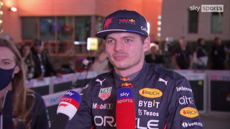 Max Verstappen was satisfied with his second place finish in the pre-season qualifiers in the Bahrain Grand Prix