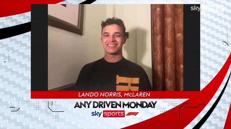 Lando Norris joined the team at