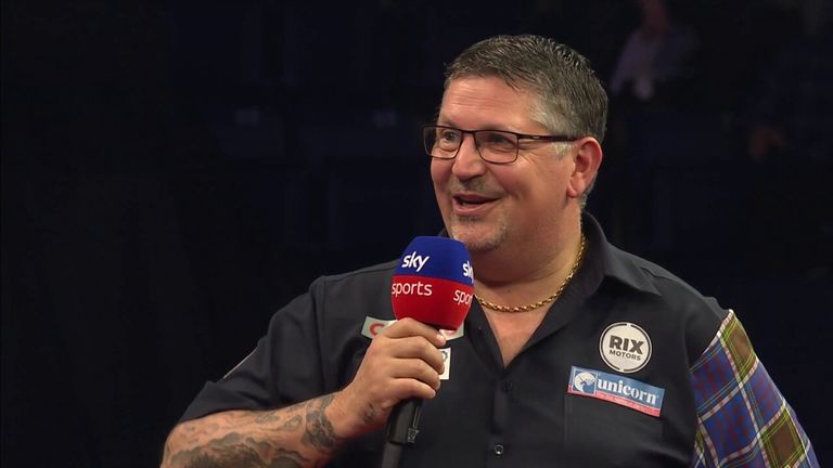 He defeated Anderson Smith to win in Nottingham.  Then he joked that this was the best he had done in three years!