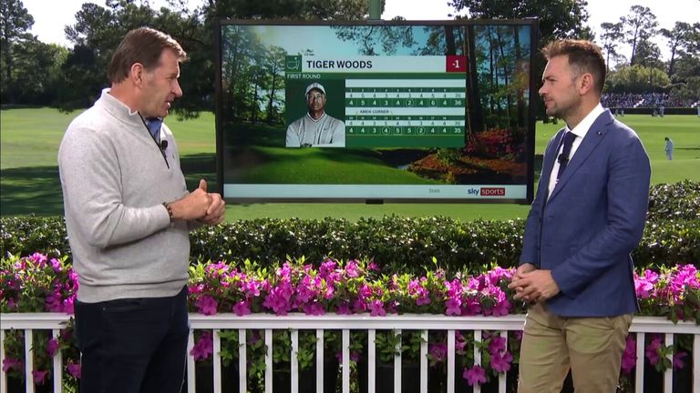 Three-time Masters champion Nick Faldo has analyzed Woods' opening round of 2023 and claims fans don't really understand what Tiger went through last year.