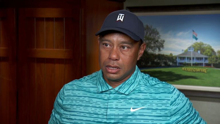 Tiger Woods says his second round was