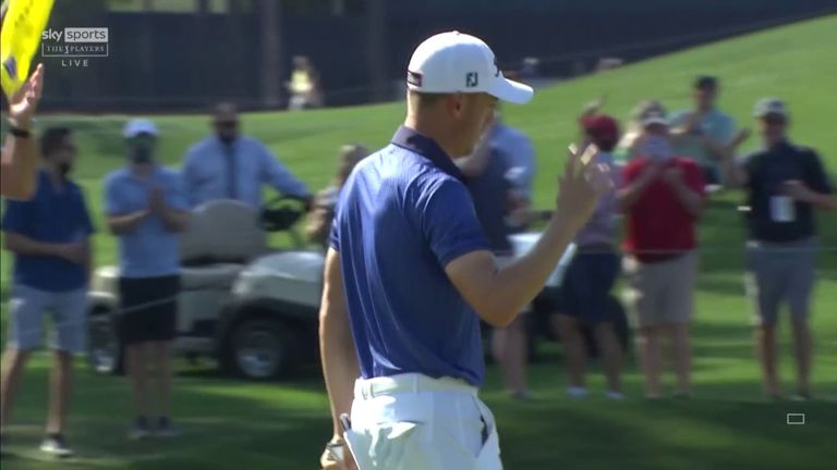 Justin Thomas moved to the solo lead in The Players for the first time by following the sparrows in succession from the ninth by digging a 20-foot-tall eagle into the eleventh. 