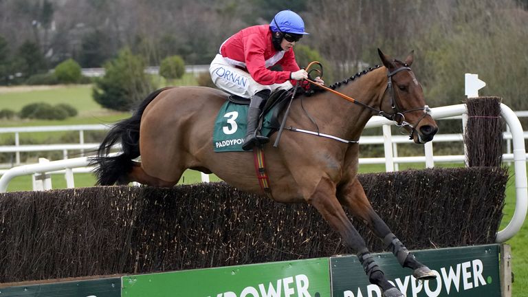 Envoi Allen who gets hit by Rachel Blackmore jumps out at the end