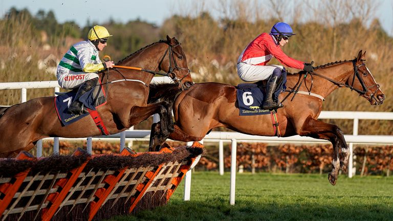 Paul Townend leads Sir Gerhard to victory in Leopardstown