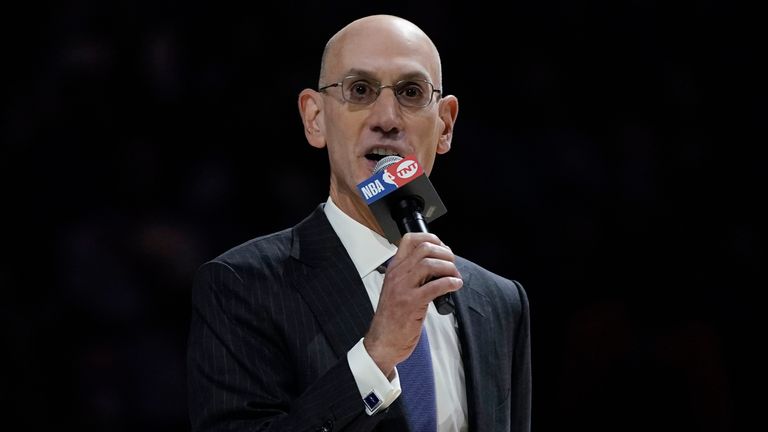 NBA Commissioner Adam Silver spoke on TV earlier this season