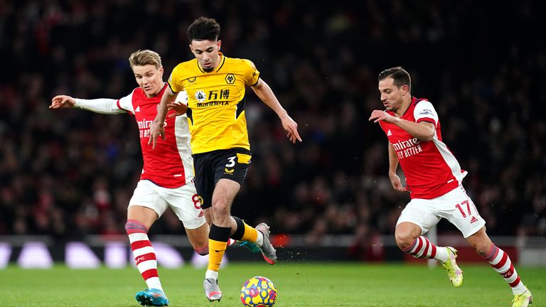 Wolves Ait Nouri is still suffering from the recent defeats against Arsenal and West Ham.