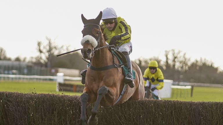 Allmankind has now won five of his six posts on fences, and his only defeat will be at Cheltenham Festival in March