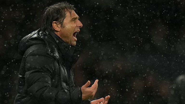 Conte joined Tottenham in November but has a big job on his hands