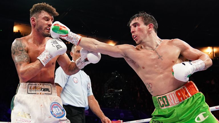 Michael Conlan and Lee Wood