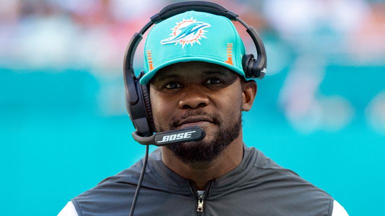 Brian Flores sued the NFL last month