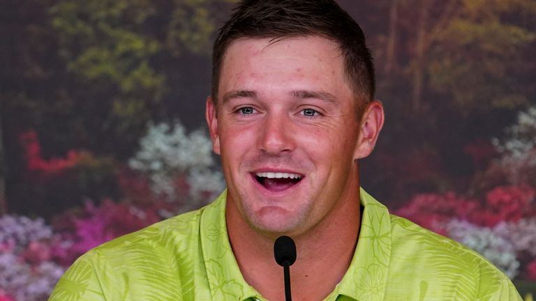 Bryson Deschamps spoke to the media on Monday