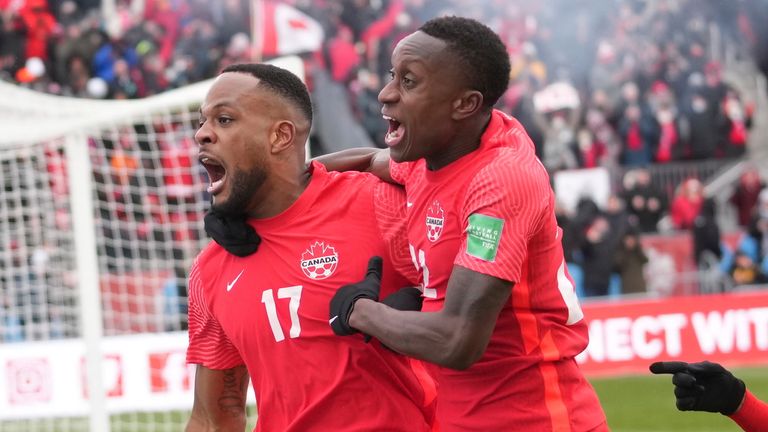 Kyle Larrain scored as Canada qualified for Qatar
