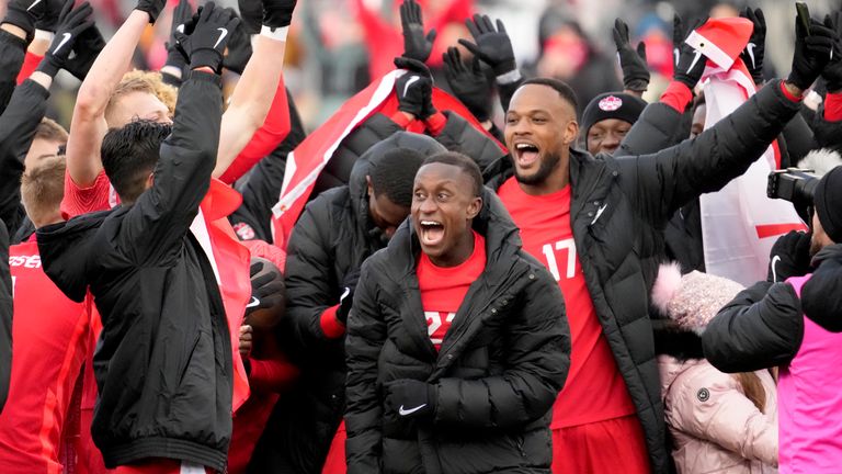 Canada has qualified for the World Cup finals for the second time only 