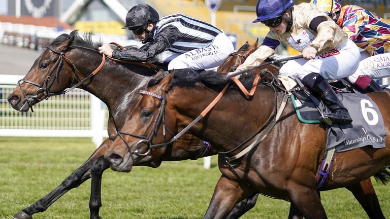 Chandette comes out on top at the Greenham Stakes in Newbury