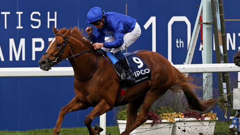 Creative Force Wins Race of Champions at Ascot under William Buick