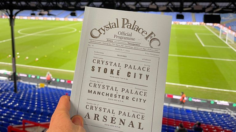 Crystal Palace vs Stoke City match schedule