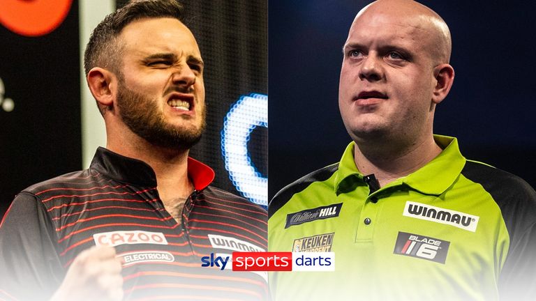 The highlight of the seventh night of the Premier League was darts in Rotterdam as Joe Cullen wrecked the return of Michael Van Gerwin to claim his first win of the season.