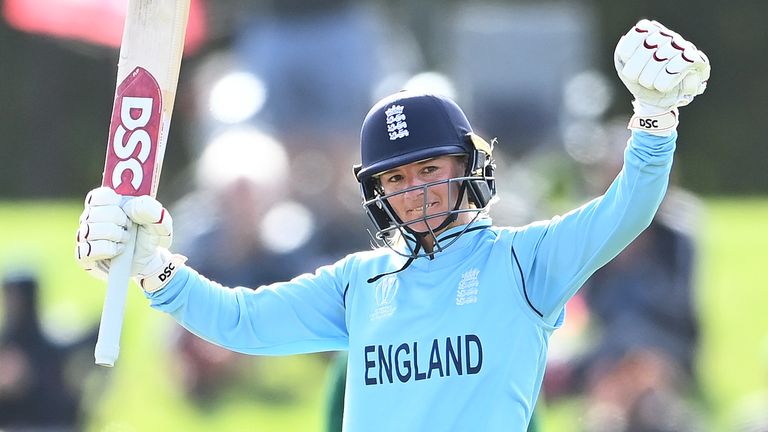 England captain Danny White was relieved to overtake South Africa