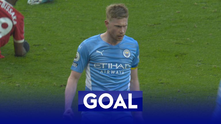 Manchester City 2-1 Manchester United - De Bruyne 2