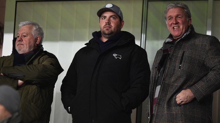 Potential new Derby owner Chris Kirchner