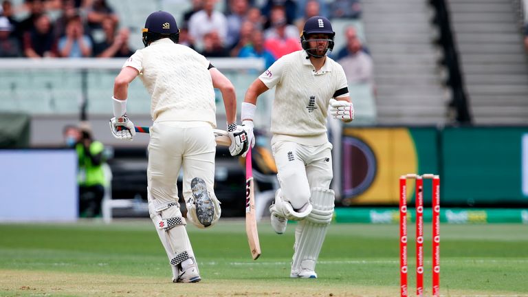 A new hitter that comes to the crease will face the next delivery regardless of whether the previous pair crossed while the ball was in the air before being caught