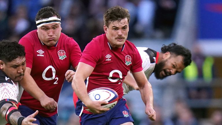 George Forbank will start as full-back for England against France